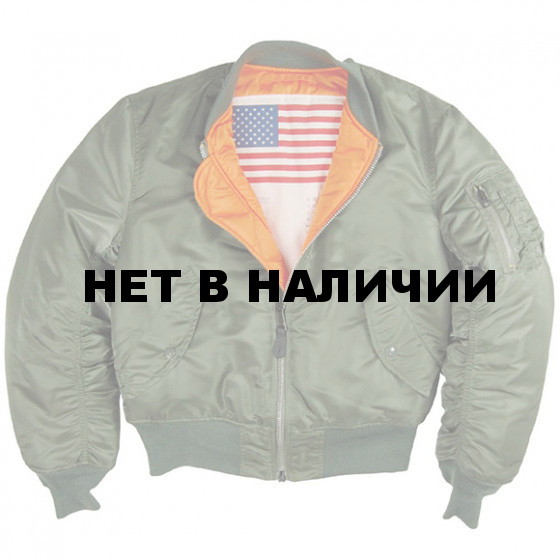 Куртка MA-1 Blood Chit Alpha Industries sage green