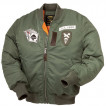 Куртка Honor Flight Jacket Alpha Industries sage green