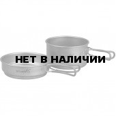 Набор титановой посуды 1 кастрюля, 1 сковородка (1250+800)