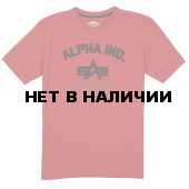 Футболка Authentic Military Apparel Alpha Industries chili red