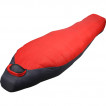 Спальный мешок пуховый Adventure Comfort grey/red 240х90х60