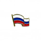 Миниатюрный знак Флажок РОССИИ металл