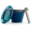 Складная силиконовая кружка Collapsible Fairshare Mug Blue