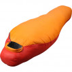 Спальный мешок пуховый Adventure Permafrost красный/оранжевый