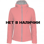 Куртка женская Barrier Primaloft красная