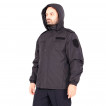Куртка KE Tactical Полиция демисезонная удлинённая иссиня-черная без канта
