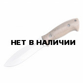 Нож ПП Кизляр разделочный Варан AUS-8 полированный с фиксированным клинком