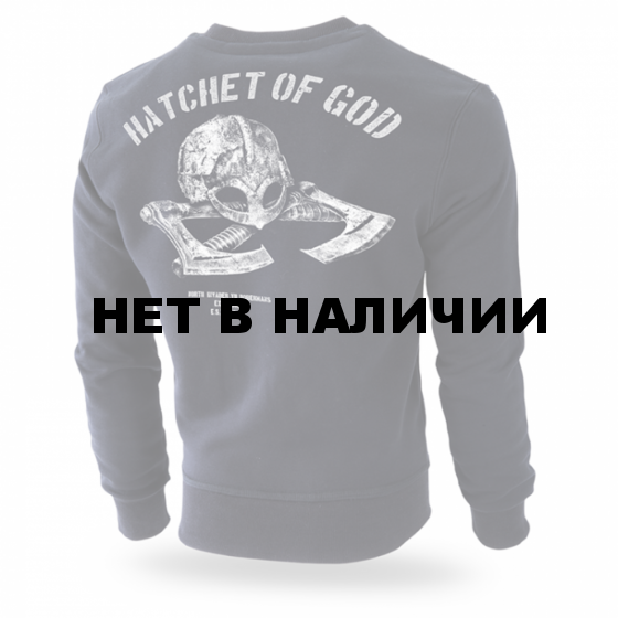 Свитшот Dobermans Aggressive Hatchet of God BC182 черный