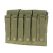 Подсумок Condor Outdoor MA58 Triple M4 Mag Pouch тройной черный