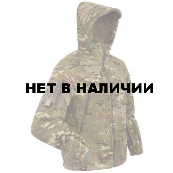 Куртка ANA Tactical Дамаск флисовая с мембраной multicam