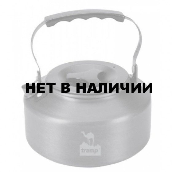 Чайник Tramp походный из анодированного алюминия, объем 1,1 л, с крышкой