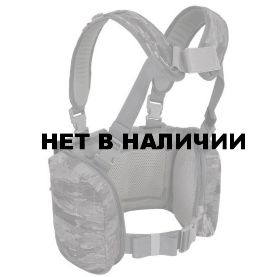 Жилет ANA Tactical Альфа разгрузочный с 4 подсумками под 2 магазина АК и 2 подсумками под имущество на molle LC A-tacs Ghost