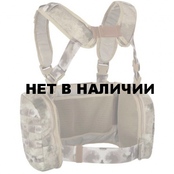 Жилет ANA Tactical Альфа разгрузочный с 4 подсумками под 2 магазина АК и 2 подсумками под имущество на molle A-tacs AU