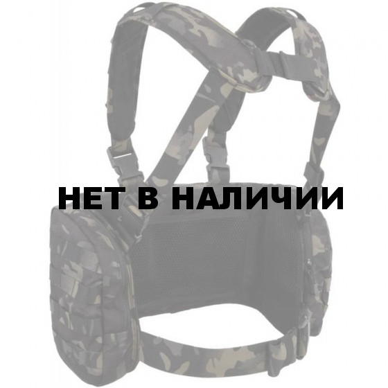 Жилет ANA Tactical Альфа разгрузочный с 4 подсумками под 2 магазина АК и 2 подсумками под имущество на molle multicam black