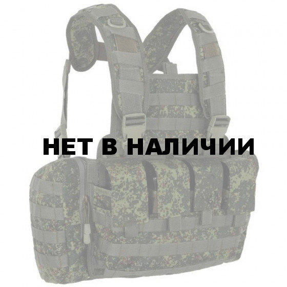 Жилет ANA Tactical Альфа разгрузочный с 4 подсумками под 2 магазина АК и 2 подсумками под имущество на molle ЕМР