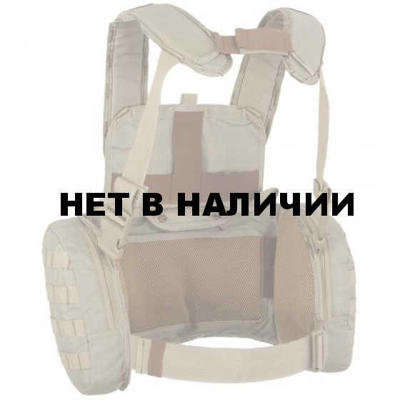 Жилет ANA Tactical Альфа разгрузочный с 4 подсумками под 2 магазина АК и 2 подсумками под имущество на molle tan 4