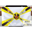Флаг VoenPro Войск радиационной и химической защиты Двусторонний 90х135см