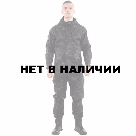 Костюм KE Tactical Горка-3 рип-стоп multicam black