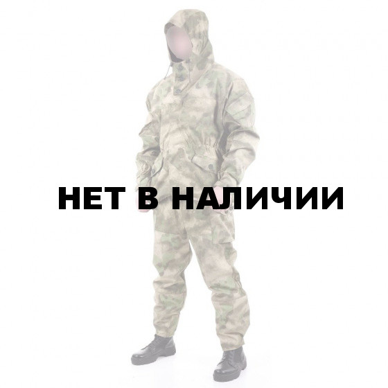 Костюм KE Tactical Горка-3 рип-стоп с накладками из нейлона мох