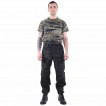 Костюм KE Tactical Снайпер-2 рип-стоп с налокотниками и наколенниками multicam black