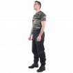 Костюм KE Tactical Снайпер-2 рип-стоп с налокотниками и наколенниками multicam black