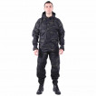 Костюм KE Tactical Снайпер-2 рип-стоп с налокотниками и наколенниками multicam black