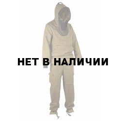 Костюм Антигнус-Люкс Huntsman, палаточная, ткань 100% х/б, с ловушками и пыльниками, цвет – хаки