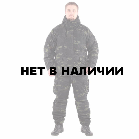 Костюм KE Tactical Горка-Зима облегченный мембрана multicam black