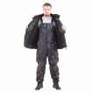 Костюм KE Tactical Горка-Зима облегченный мембрана питон черный