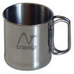Кружка Tramp со складными ручками TRС-011, нержавеющая сталь, объем 300 мл.