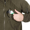 Куртка Helikon-Tex Alpha Tactical флисовая foliage green
