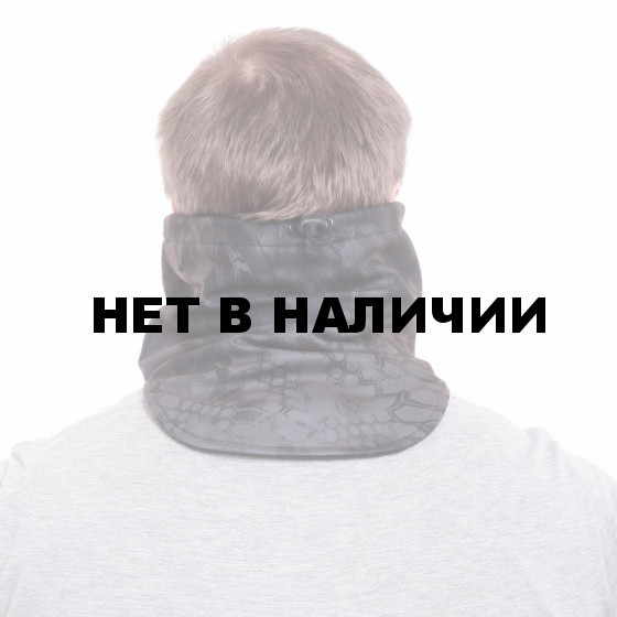 Шарф Keotica морской мембрана на флисе питон черный