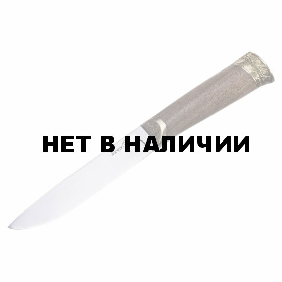 Нож ПП Кизляр разделочный Бичак AUS-8 полированный с фиксированным клинком