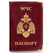 Обложка VoenPro на паспорт с тиснением эмблемы МЧС