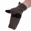 Перчатки-варежки Keotica Softshell олива темная