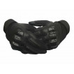 Перчатки VoenPro тактические с защитой костяшек черные