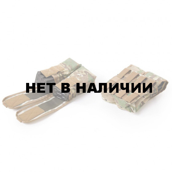 Подсумок KE Tactical под АК с ленточным клапаном двойной multicam версия 2017 года
