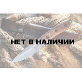 Нож Kizlyar Supreme Corsair AUS-8 Satin с фиксированным клинком