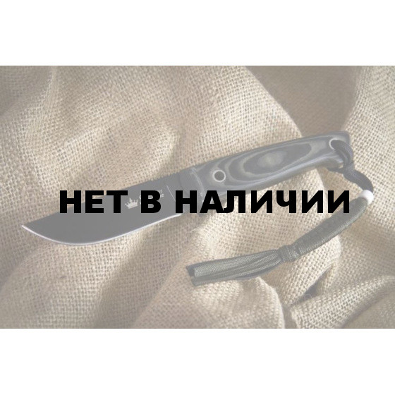 Нож Kizlyar Supreme Nikki D2 Black с фиксированным клинком