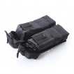 Подсумок KE Tactical под АК патрульный двойной с бесшумной застежкой со стропами черный