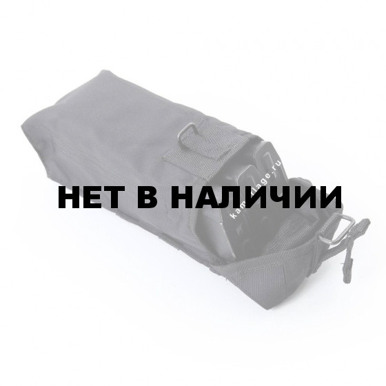 Подсумок KE Tactical под АК патрульный одинарный с бесшумной застежкой черный