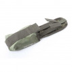 Подсумок KE Tactical под АК с ленточным клапаном одинарный олива тёмная