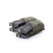 Подсумок KE Tactical под АК штурмовой двойной олива тёмная