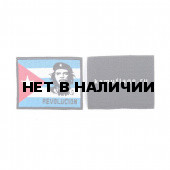 Шеврон KE Tactical флаг Чегевара прямоугольный 9х7 см синий/белый/красный