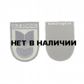 Шеврон KE Tactical Old School 6х8 см олива/черный