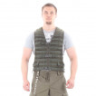 Жилет-основа KE Tactical Скорпион на MOLLE с застежкой на молнию и фастекс олива тёмная