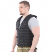 Жилет-основа KE Tactical Скорпион с расширенной спиной на MOLLE с застежкой на молнию и фастекс черный