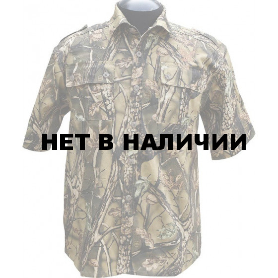 Рубашка ХСН с коротким рукавом «Фазан» (лес)