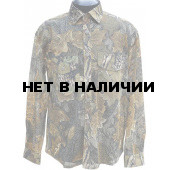 Рубашка ХСН летняя «Таежный стиль», длинный рукав, (сетка-дубок)
