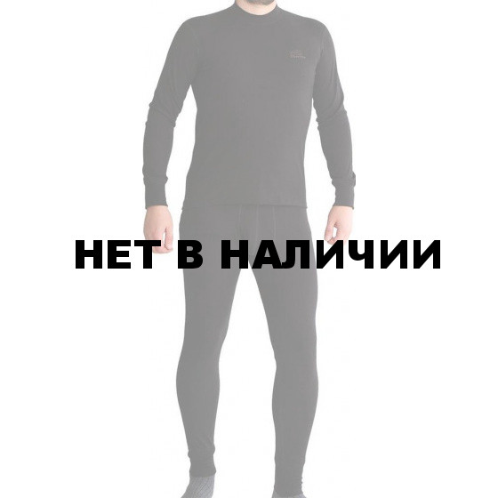 Комплект ХСН термобелья «Шутер» термополотно с лайкрой (черный)